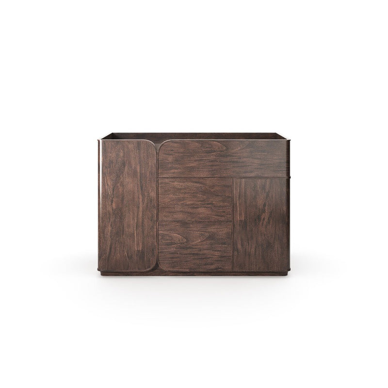 Continental Bachelor's Cabinet - Brown
