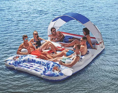 6 Person Floating Island With Canopy