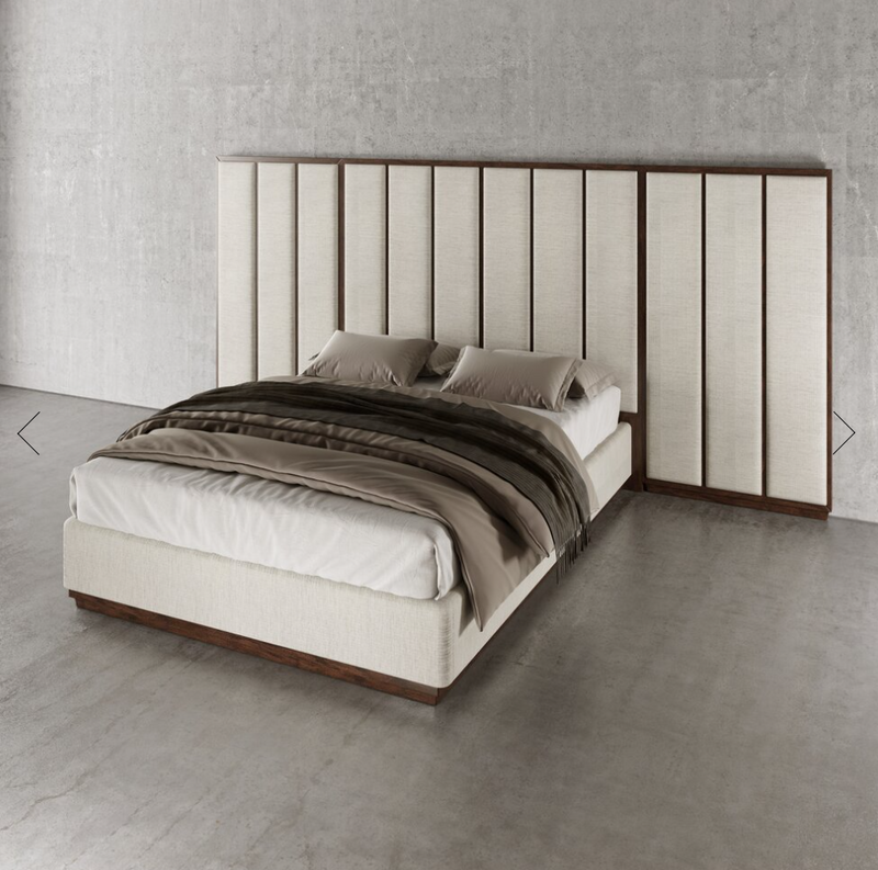 Continental Bed - Queen - Brown