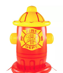 Giant Inflatable Fire Hydrant Backyard Water Sprinkler