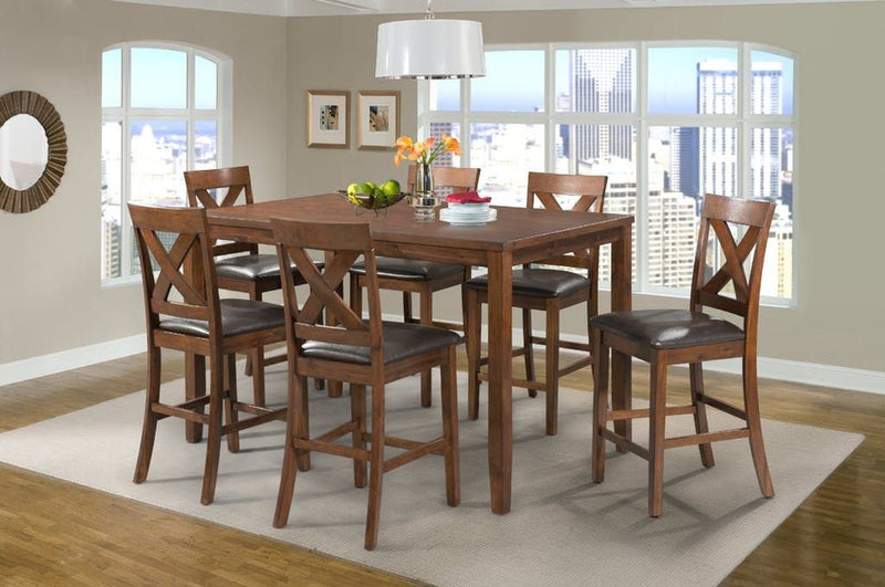 Alex Counter Height Dining Table & 6 Chairs | Wichita Home Outlet