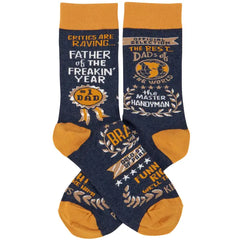 Father of the Year Socks