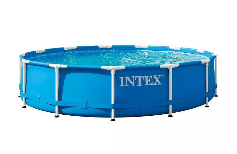 Intex 13' x 33" Metal Frame Above Ground Pool with Filter Pump