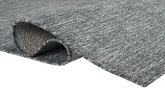 Knots 965 Area Rug - 8' x 10' - Denim