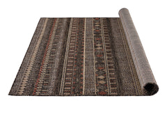 Knots 966 Area Rug - 5' x 7' - Walnut