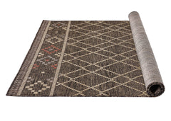 Knots 963 Area Rug - 5' x 7' - Walnut
