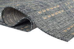 Knots 964 Area Rug - 5' x 7' - Denim