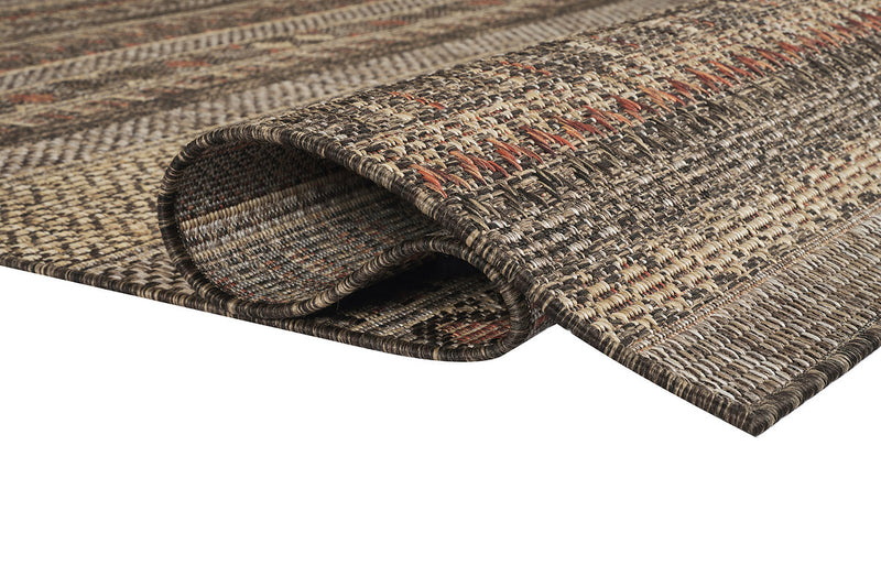 Knots 966 Area Rug - 5' x 7' - Walnut