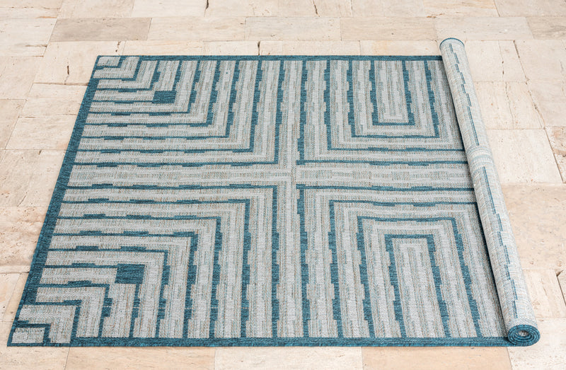 Coastal 667 Area Rug - Ocean - 5' x 7'