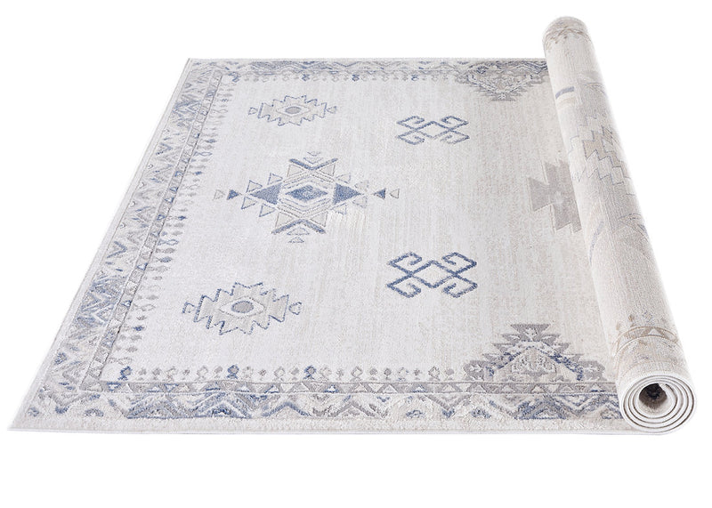 Glitz 714 Area Rug - 8' x 10' - Steel