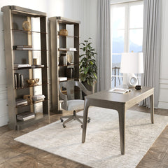 Crescent Desk Chair - Grey