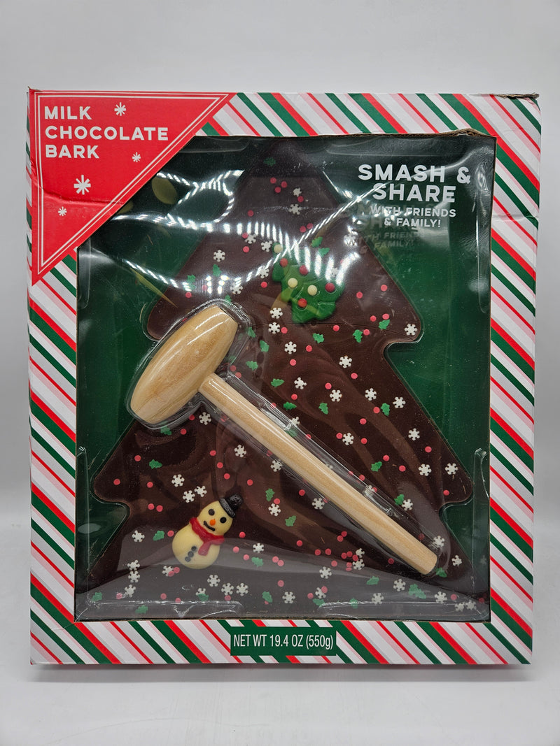 Smash & Share Milk Chocolate Bark - Christmas