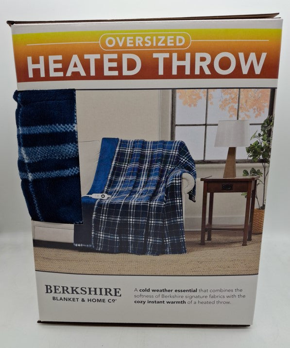 Berkshire Ultra Plush Heated Oversized Throw (60" x 70")