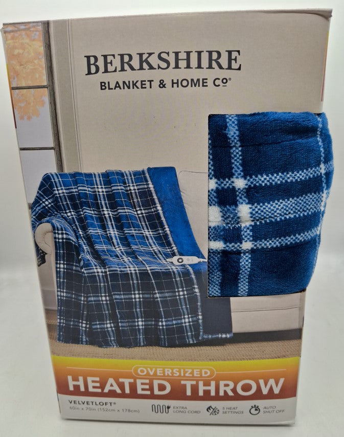 Berkshire Ultra Plush Heated Oversized Throw (60" x 70")