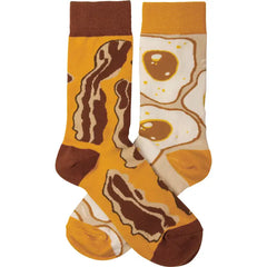 Bacon and Egg Socks