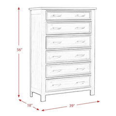 Sullivan 6 Drawer Chest