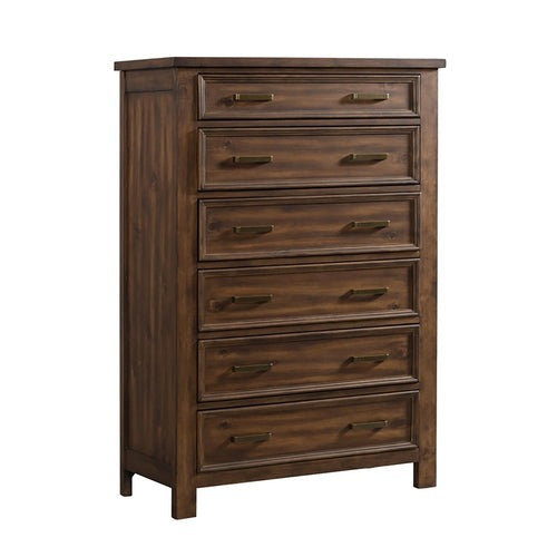 Emily Grey 3 Drawer Nightstand in Gray