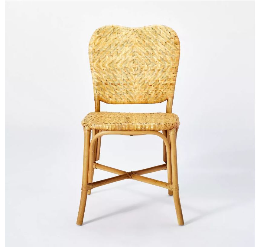 Dining chair woven online seat