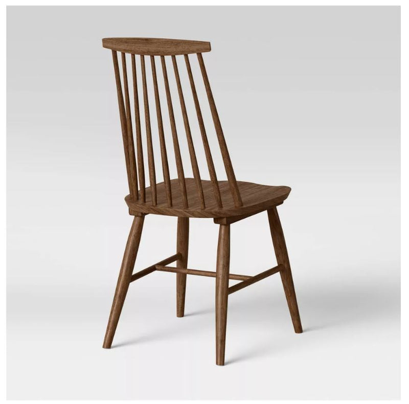 Harwich High Back Windsor Dining Chair Walnut Wichita Home Outlet