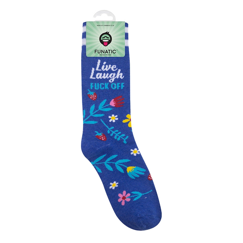 Live, Laugh, F*ck Off Socks