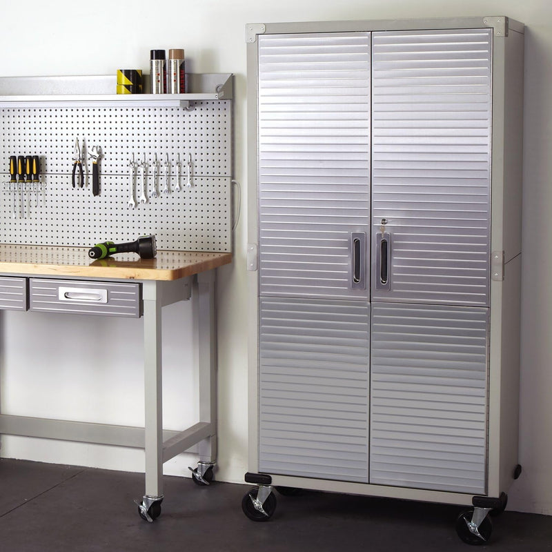 Seville Classics UltraHD Storage Cabinet, 36" W x 18" D x 72" H