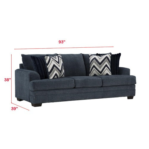 Fabric Sofa - Pippa Navy