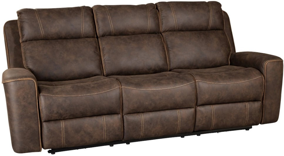 Telluride Chocolate Manual Reclining Sofa
