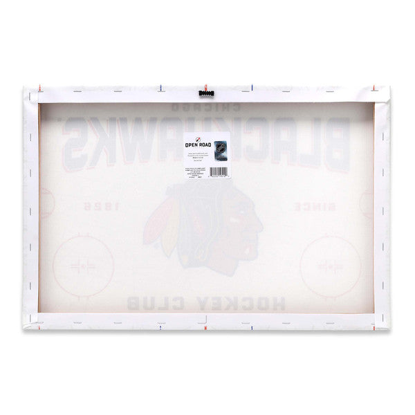 Chicago Blackhawks Rink Canvas Wall Decor