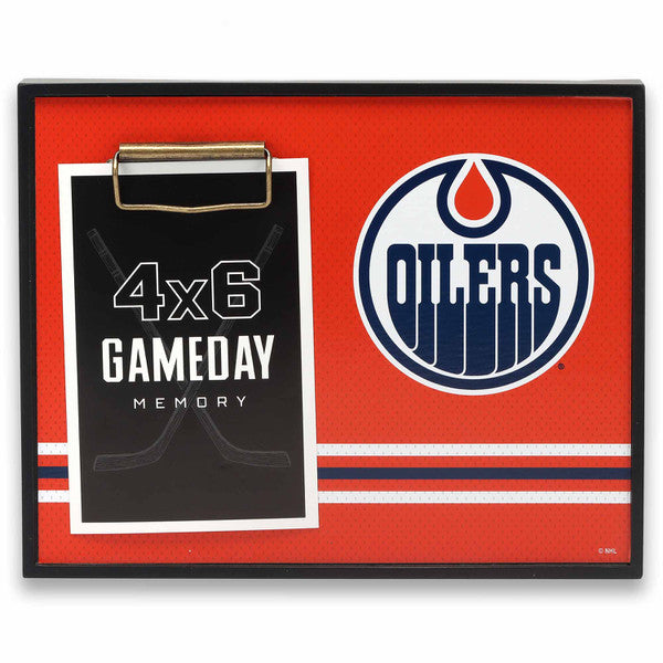 National Hockey League NHL Edmonton Oilers Team Logo Photo Frame