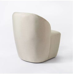 Pasadena Swivel Accent Chair - Tan Herringbone