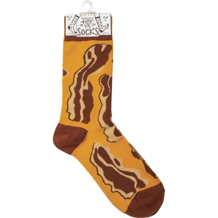 Bacon and Egg Socks