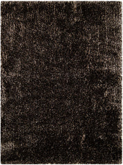 Afro Plain Area Rug - 8' x 11' - Brown Mix