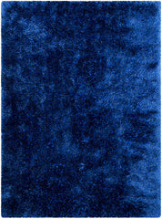 Afro Plain Area Rug - 8' x 11' - Royal Blue