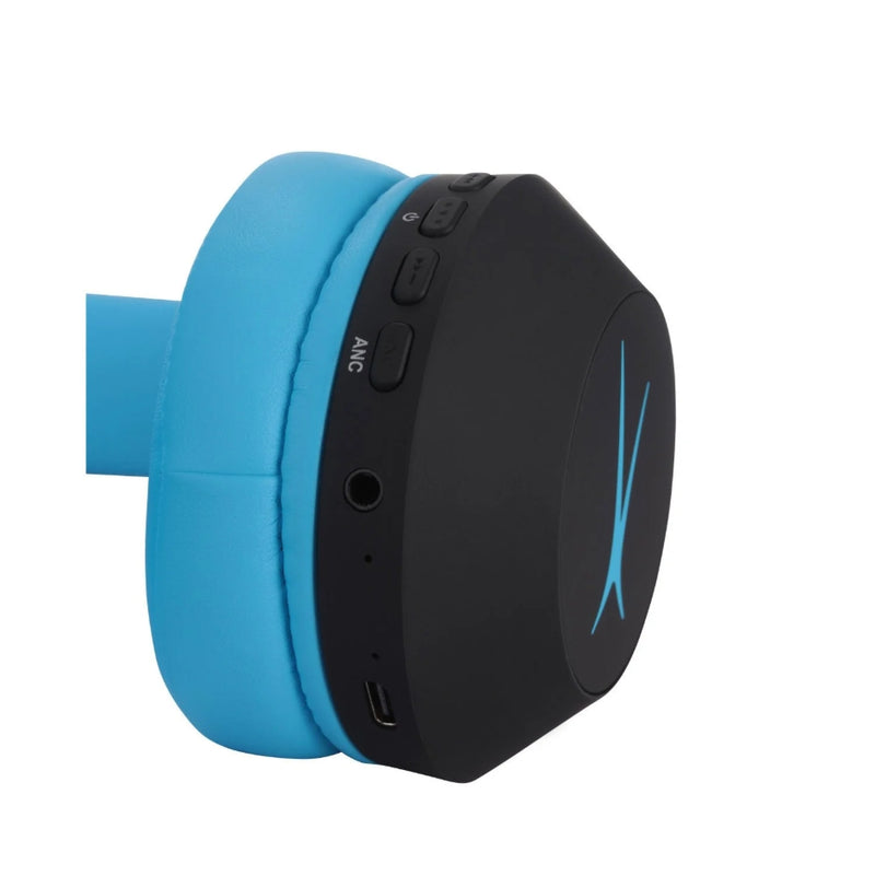 Altec Lansing 2-In-1 Active Noise Canceling Kid Safe Headphones