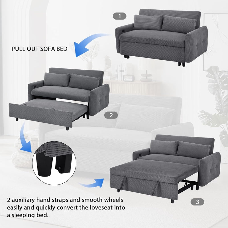 Convertible Loveseat Sleeper