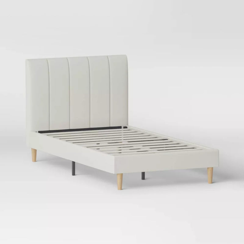Dorm Twin Bed - Cream