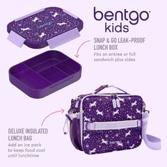 Bentgo 2-Piece Kids Snap & Go Lunch Set - Assorted Styles