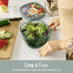 Bentgo All-in-One Tinted Glass Salad Container (Assorted Colors)