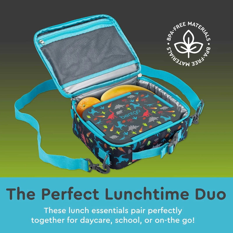 Bentgo 2-Piece Kids Snap & Go Lunch Set - Assorted Styles