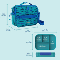Bentgo 2-Piece Kids Snap & Go Lunch Set - Assorted Styles
