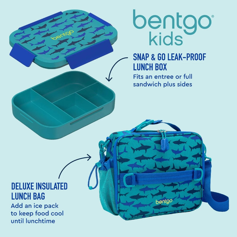 Bentgo 2-Piece Kids Snap & Go Lunch Set - Assorted Styles