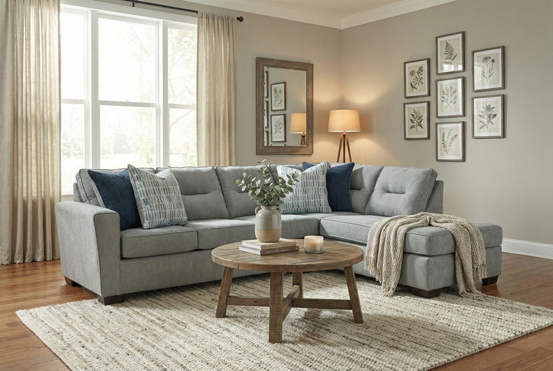 Bowmore Sofa Chaise - Navy