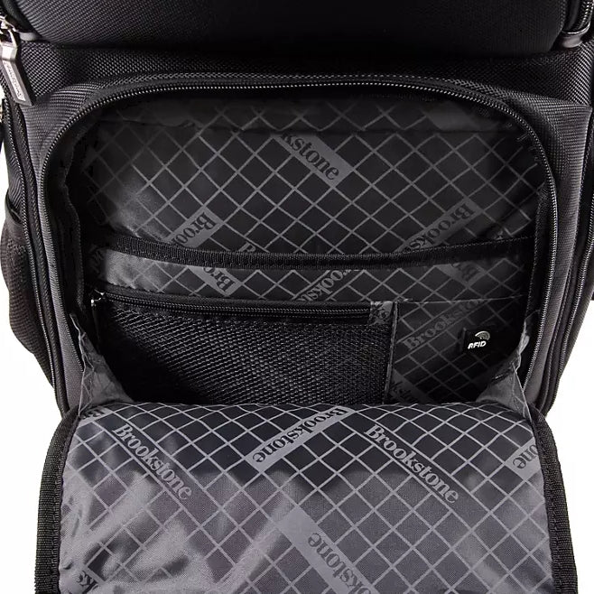 Brookstone Bryce 18" Business Laptop Backpack - Black