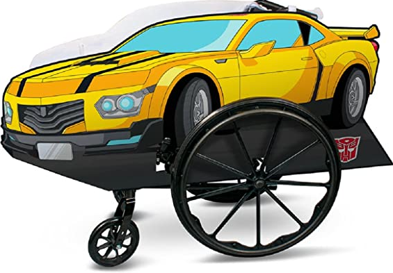 Transformers Bumblebee Adaptive Wheelchair Cover