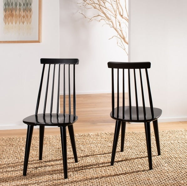 Burris Side Chair - Black (Set of 2)