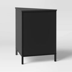 Mesh Corner Cabinet - Black