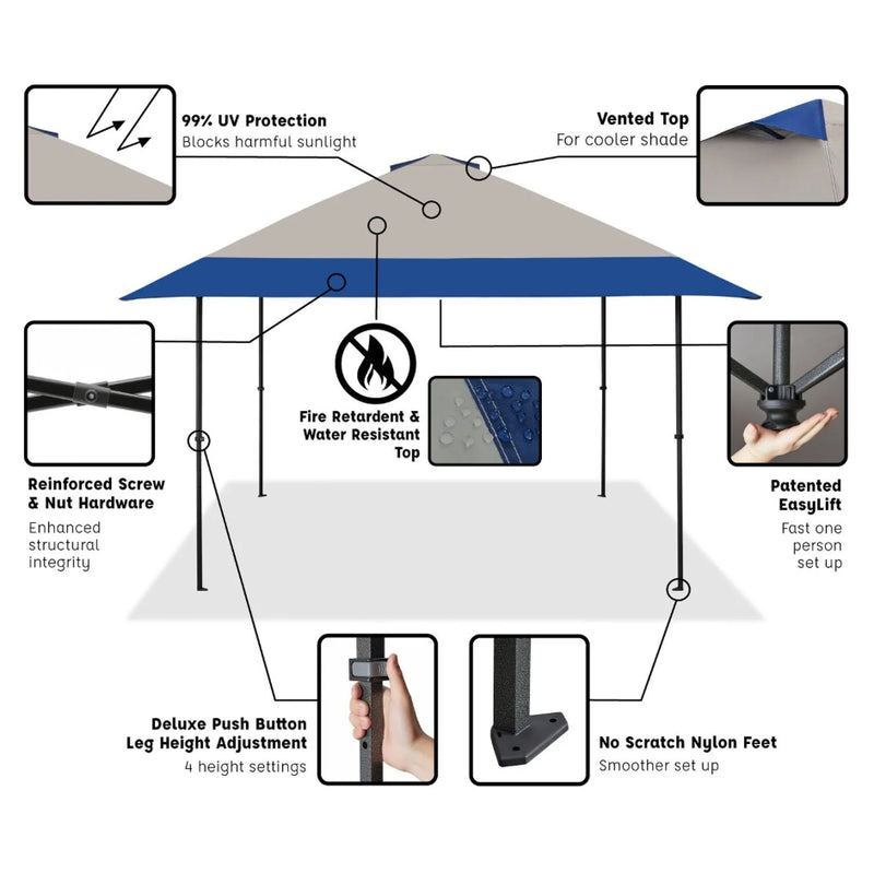 13' x 13' Instant Canopy with EasyLift™ Technology
