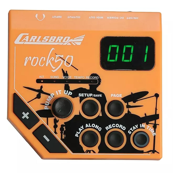 Carlsbro Rock50 4-Piece Electronic Drum Kit with Headphones