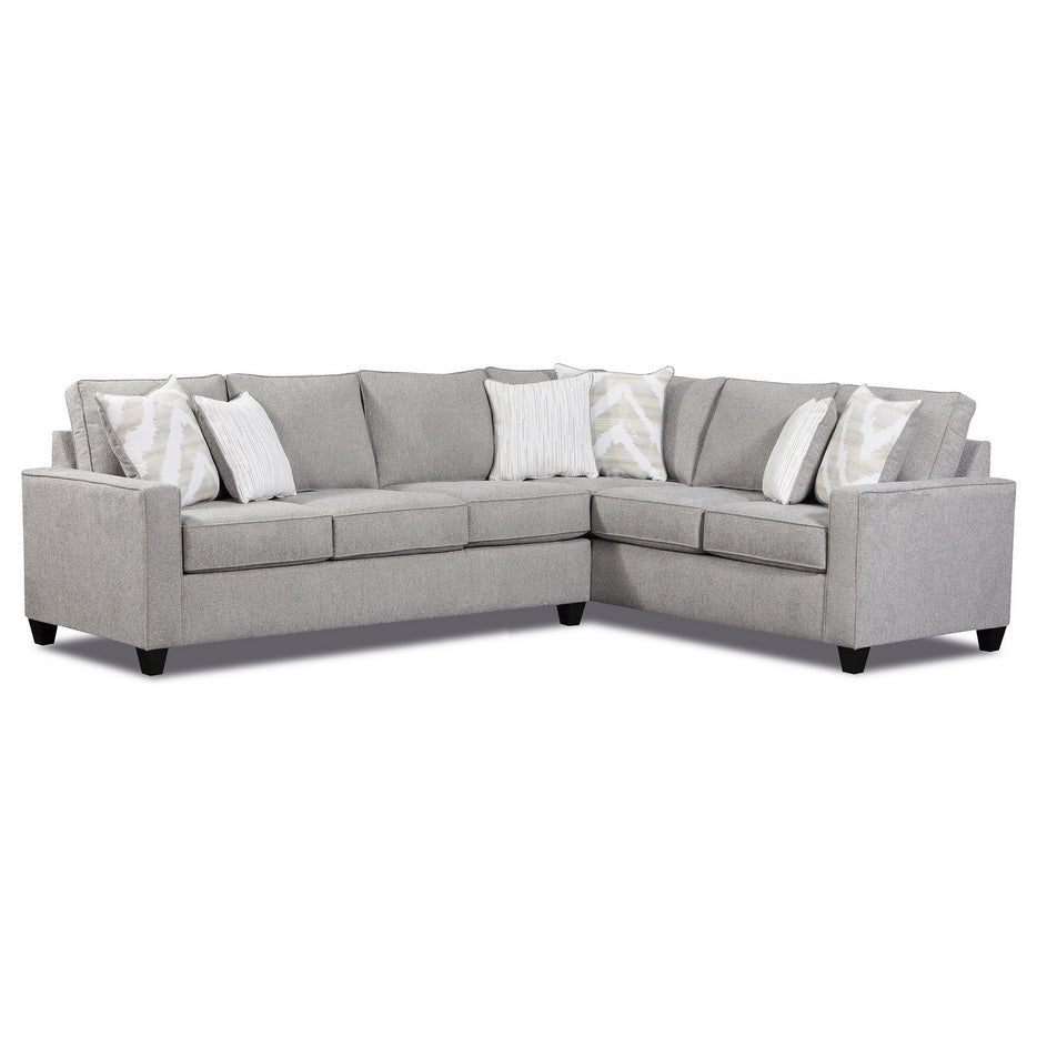 Carmine 2pc Sectional - Gray