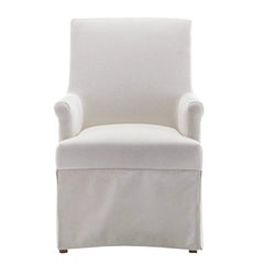 Classic Covered Arm Chair - Cream Boucle